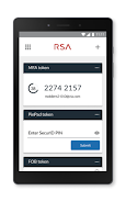 RSA Authenticator (SecurID) Capture d'écran 2