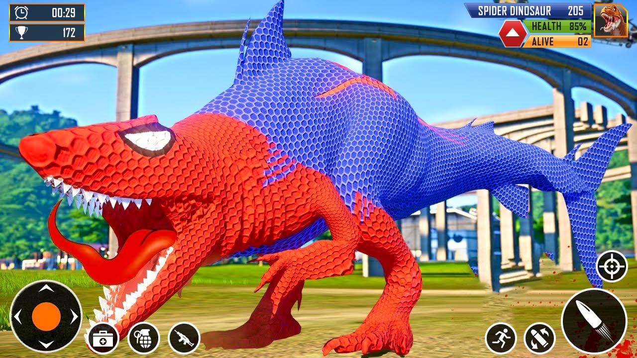 Shooting Dino Hunting Gun Game Screenshot 2