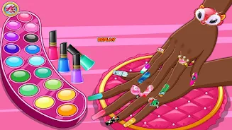 Pretty nail & manicure salon m Captura de pantalla 1