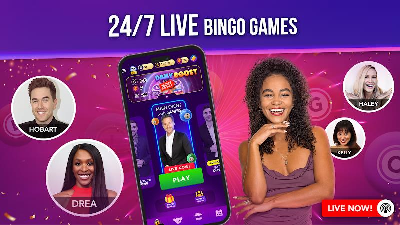 Live Play Bingo: Real Hosts Screenshot 3