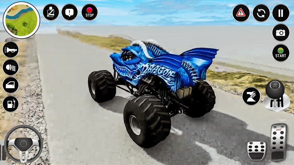 Real Monster Truck Game 3D应用截图第2张