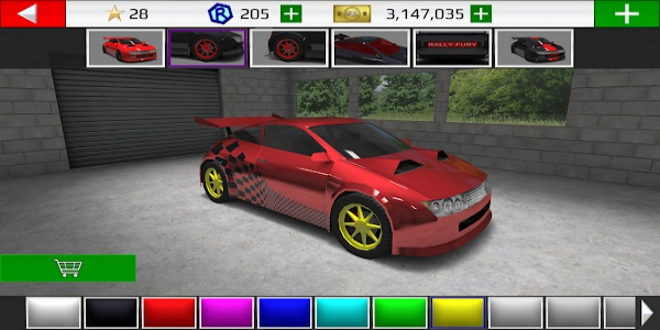 Rally Fury Mod Captura de pantalla 3