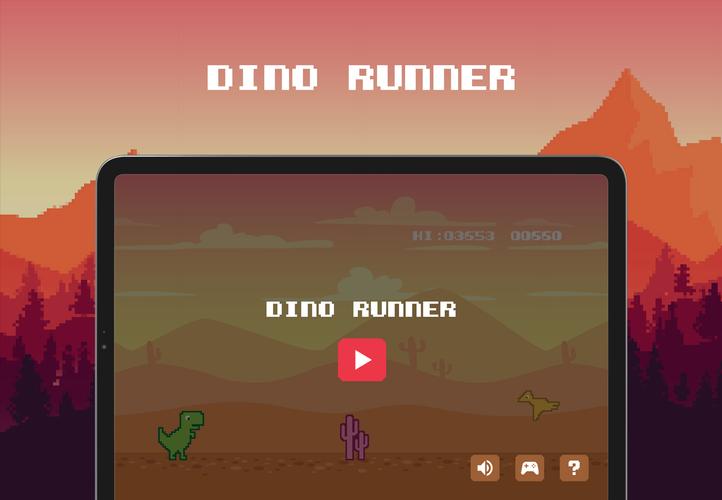 Dino - desert runner 스크린샷 4