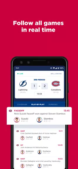 Montréal Canadiens Captura de pantalla 3