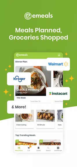 eMeals - Meal Planning Recipes應用截圖第1張