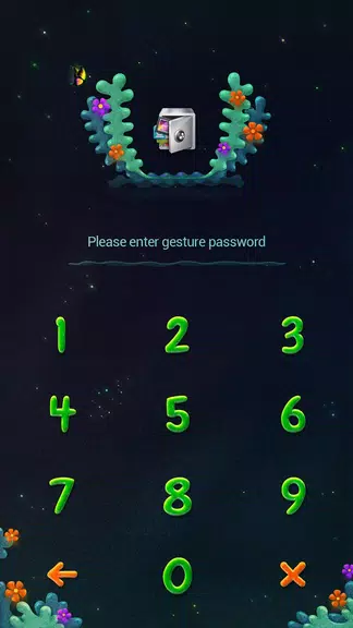 AppLock Theme Lucky Clover Captura de pantalla 2