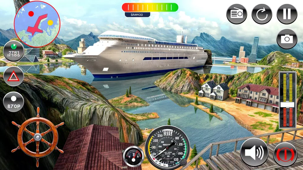 Transport Cruise Ship Games Captura de tela 1