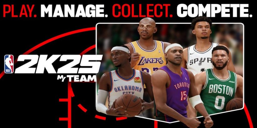 ¡NBA 2K25 disponible en Android e iOS! MyTeam lleva el baloncesto a tu teléfono