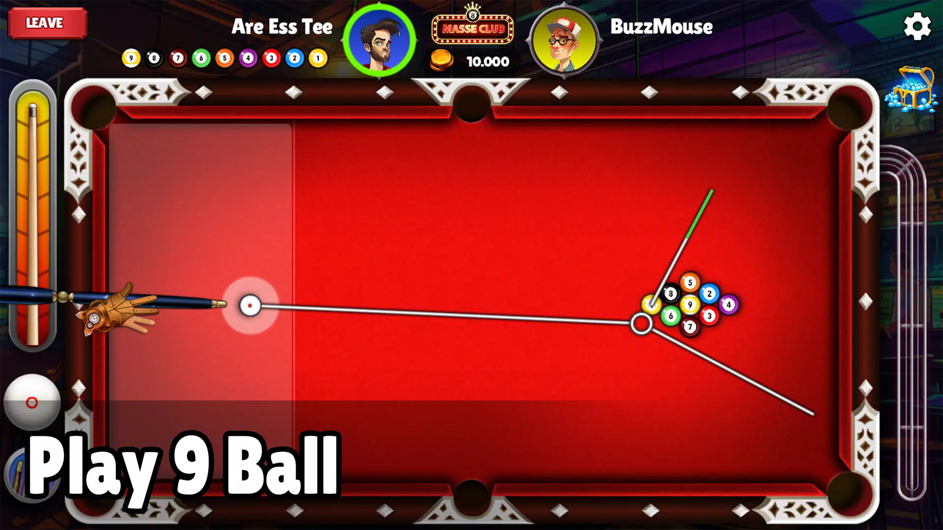 PoolStrike 8 ball pool offline Captura de pantalla 2