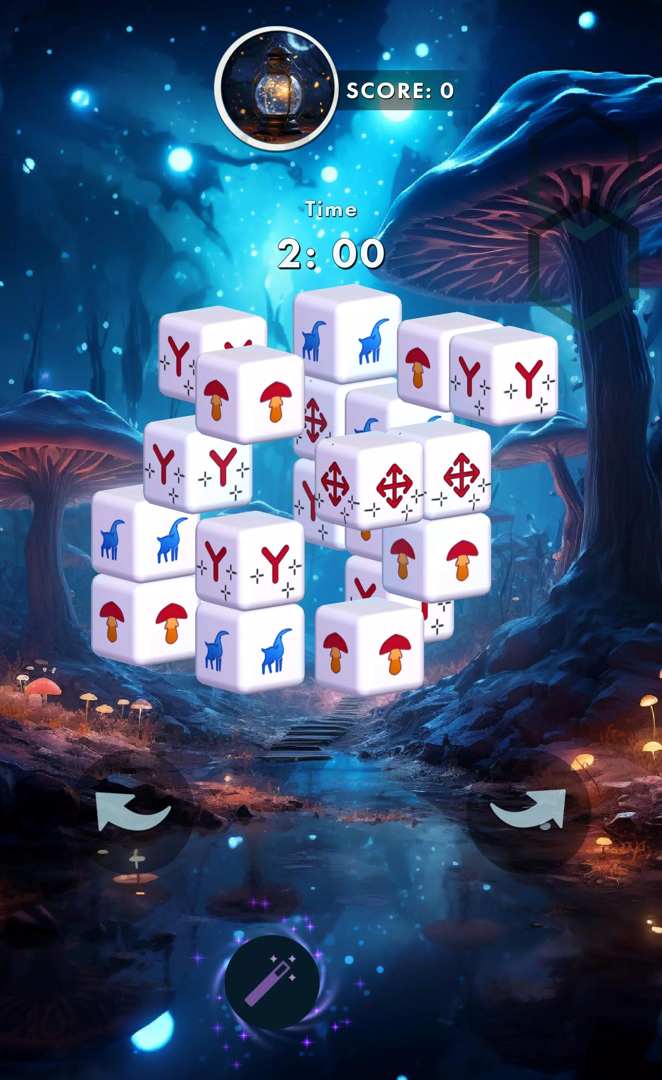 Mystic Mahjong tile match Screenshot 3