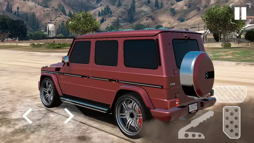 Offroad Mercedes G Car Driver スクリーンショット 4