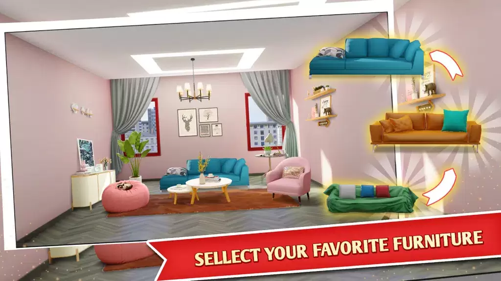 Home Dreams: Puzzle & Decor スクリーンショット 3