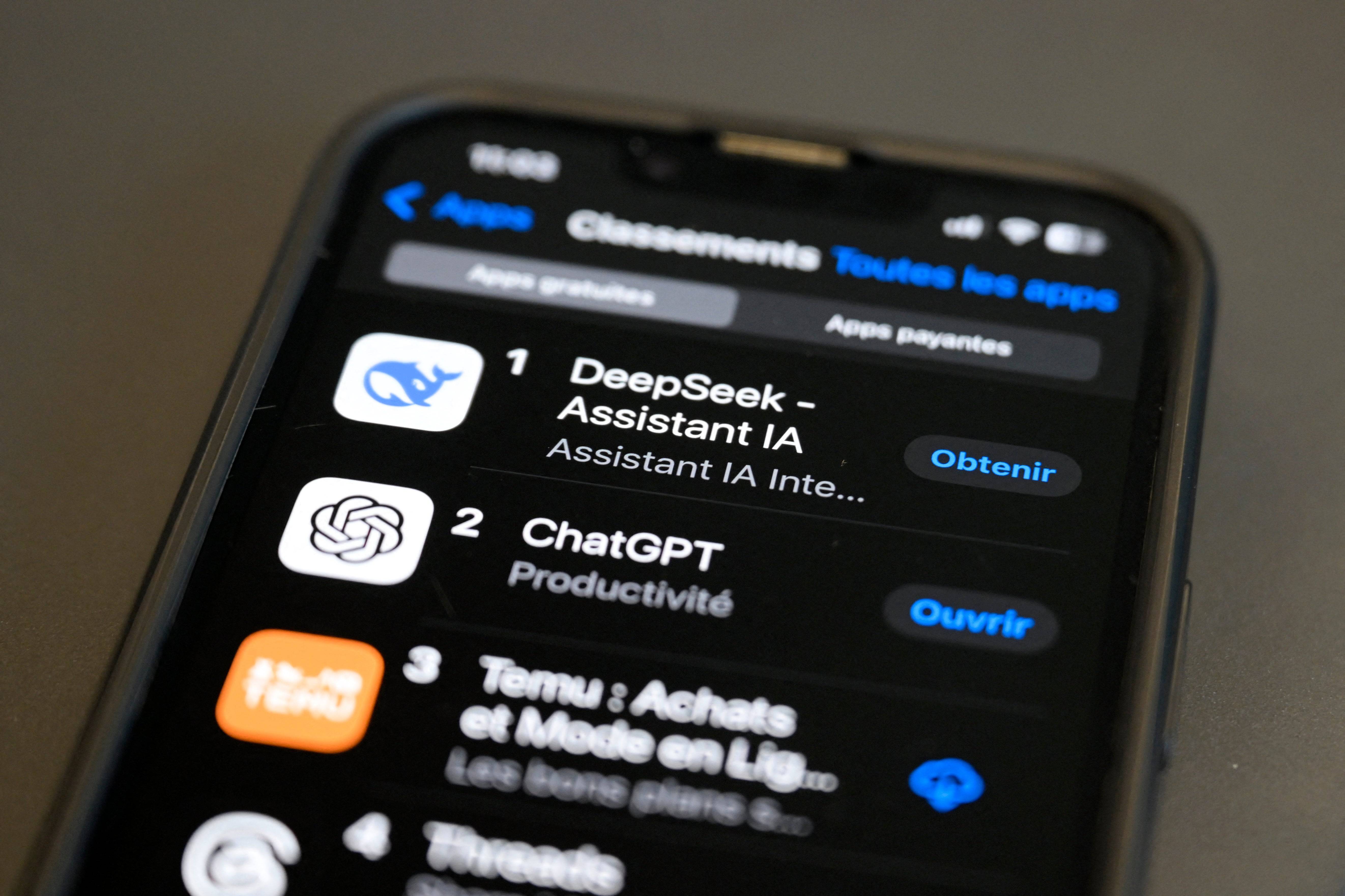 AI chinois Deepseek un `` réveil '' pour les entreprises technologiques américaines, dit Donald Trump, après la perte de 600 milliards de dollars de Nvidia