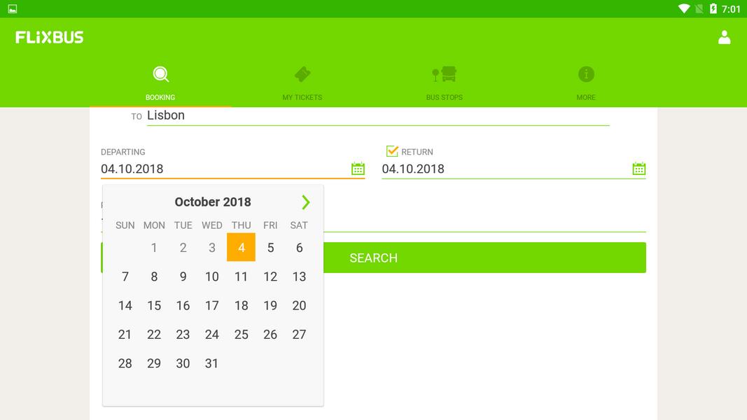 FlixBus Screenshot 3