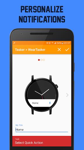 WearTasker - Tasker for Wear Captura de pantalla 4