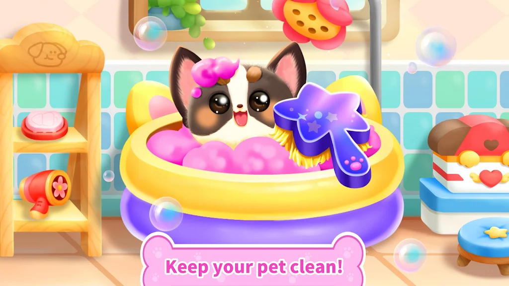 Panda Games: Pet Dog Life स्क्रीनशॉट 1