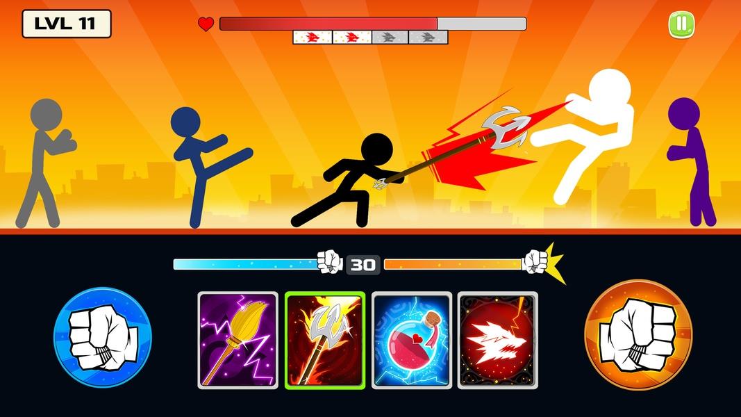 Stickman Fighter Mega Brawl スクリーンショット 3