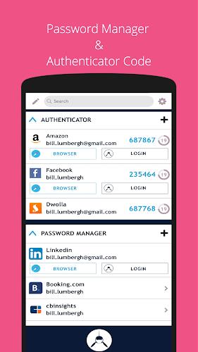 SAASPASS Authenticator 2FA App應用截圖第1張