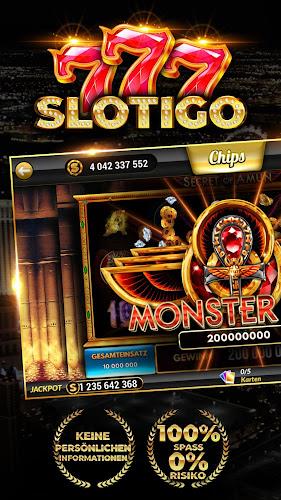 Slotigo - Online-Casino Captura de pantalla 1