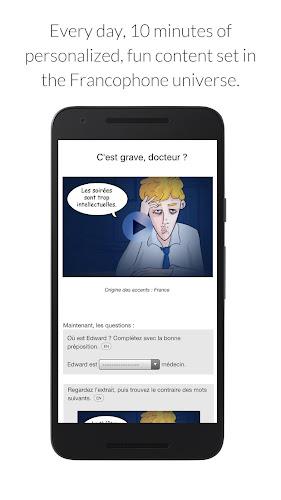 Learn French with Le Monde Captura de pantalla 2