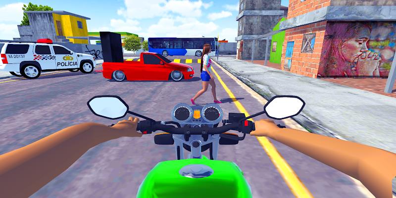 Corte de Giro Jogo de Motos BR Captura de tela 3