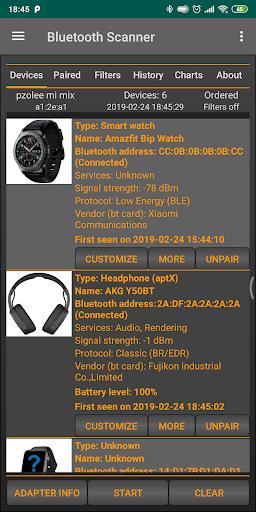 Bluetooth Finder, Scanner Pair Captura de pantalla 3