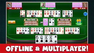 Canasta Plus Offline Card Game 스크린샷 3