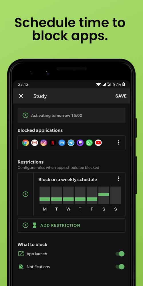 Block Apps Capture d'écran 3