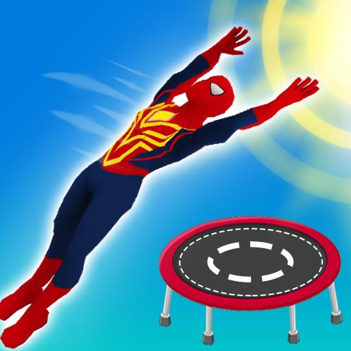 Superhero Flip Jump: Sky Fly