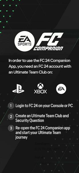 EA SPORTS™ FC 24 Companion Screenshot 1