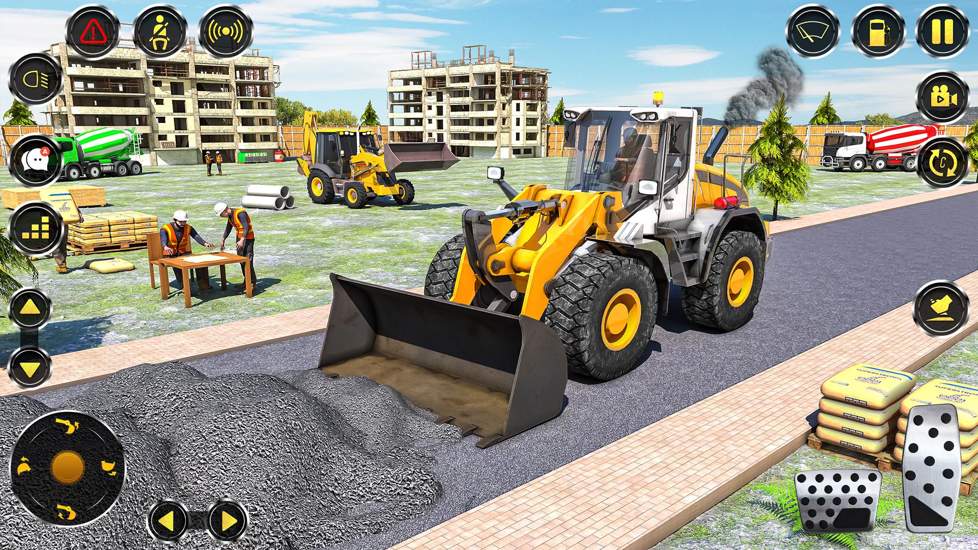 City Construction JCB Game 3D स्क्रीनशॉट 4