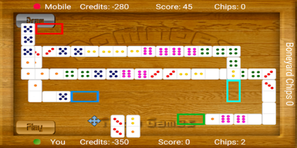 Dominoes Game 스크린샷 2