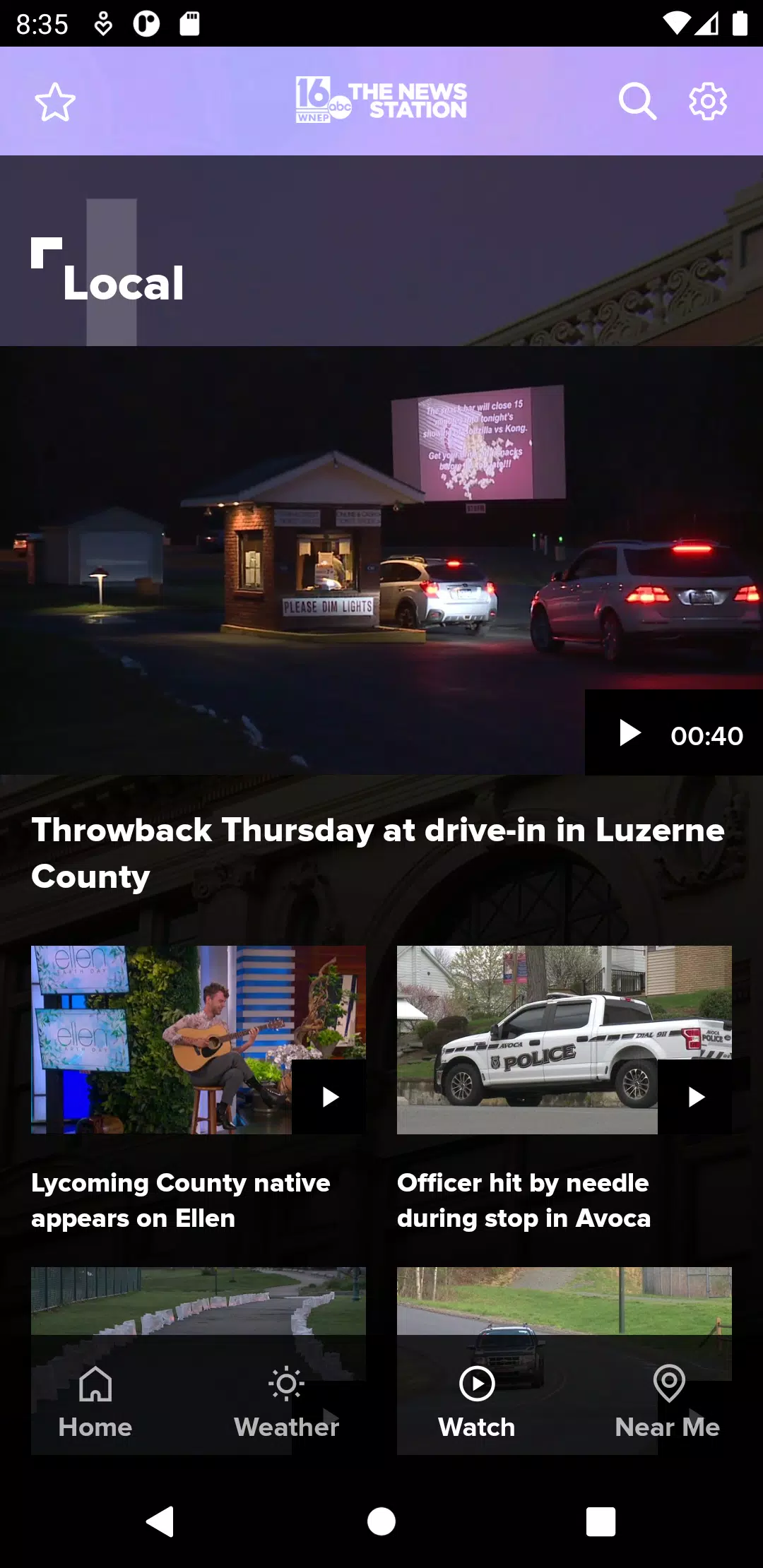 WNEP The News Station Capture d'écran 1