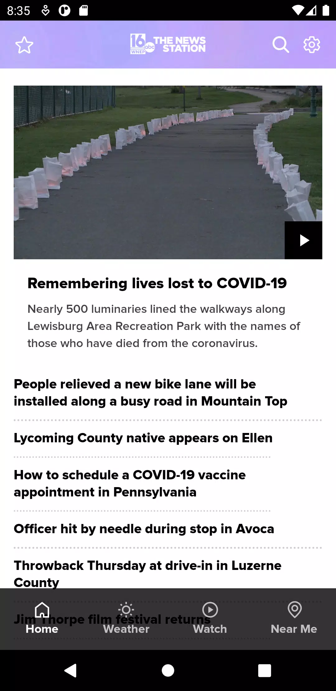 WNEP The News Station Capture d'écran 3