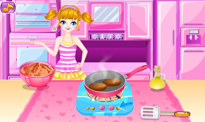 Game Cooking Burger and Fries Captura de pantalla 4