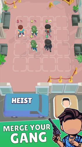 Merge Gangster Heist Captura de tela 1