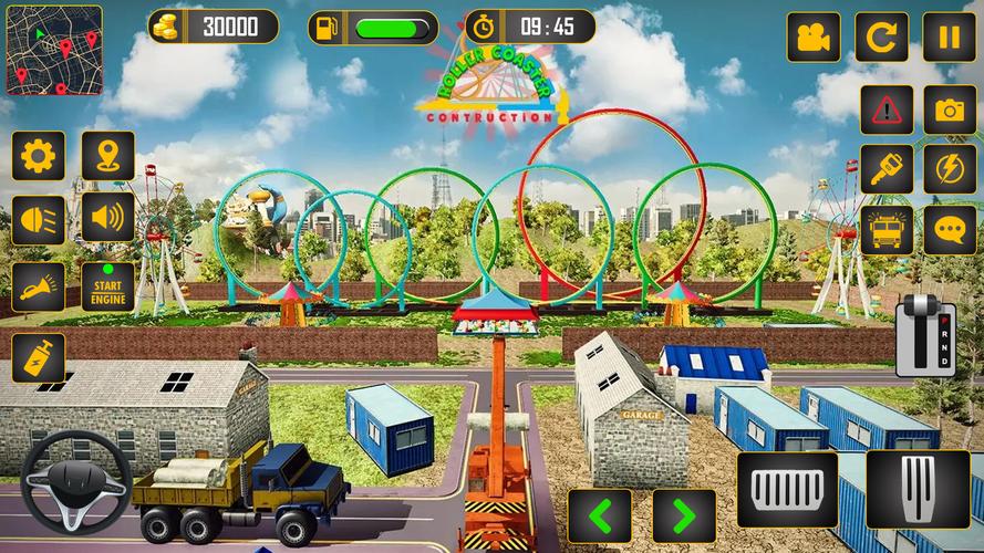 Roller Coaster Builder Game スクリーンショット 2