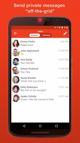 FireChat スクリーンショット 2