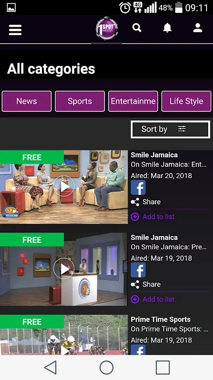 1SpotMedia應用截圖第2張