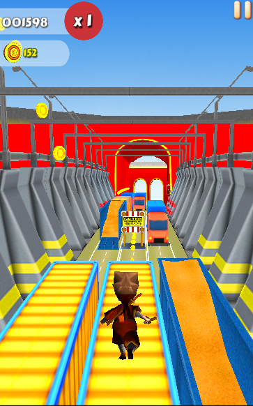 Run Subway Ninja Mod Captura de pantalla 2