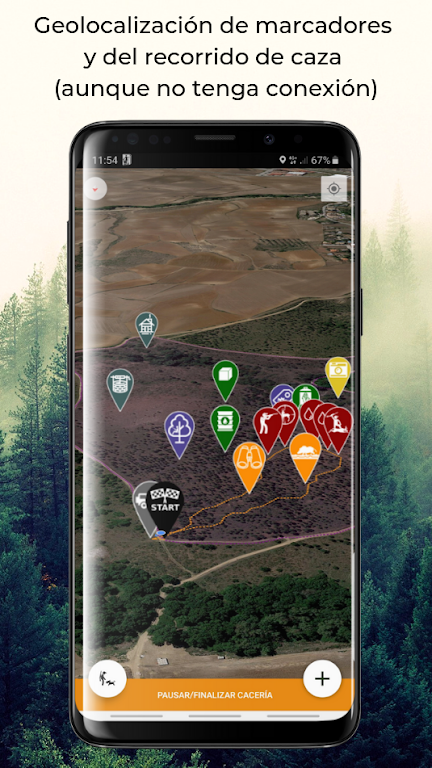 Dianary hunting app स्क्रीनशॉट 2