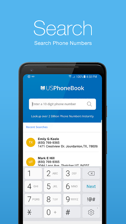 USPhoneBook应用截图第1张