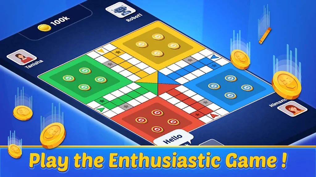 Ludo Offline : Ludo flying Screenshot 1