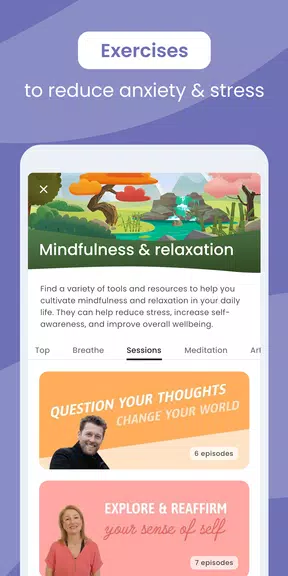 ‎MyPossibleSelf: Mental Health Capture d'écran 4