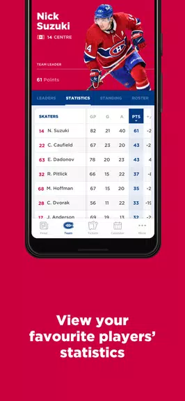 Montréal Canadiens Captura de pantalla 4
