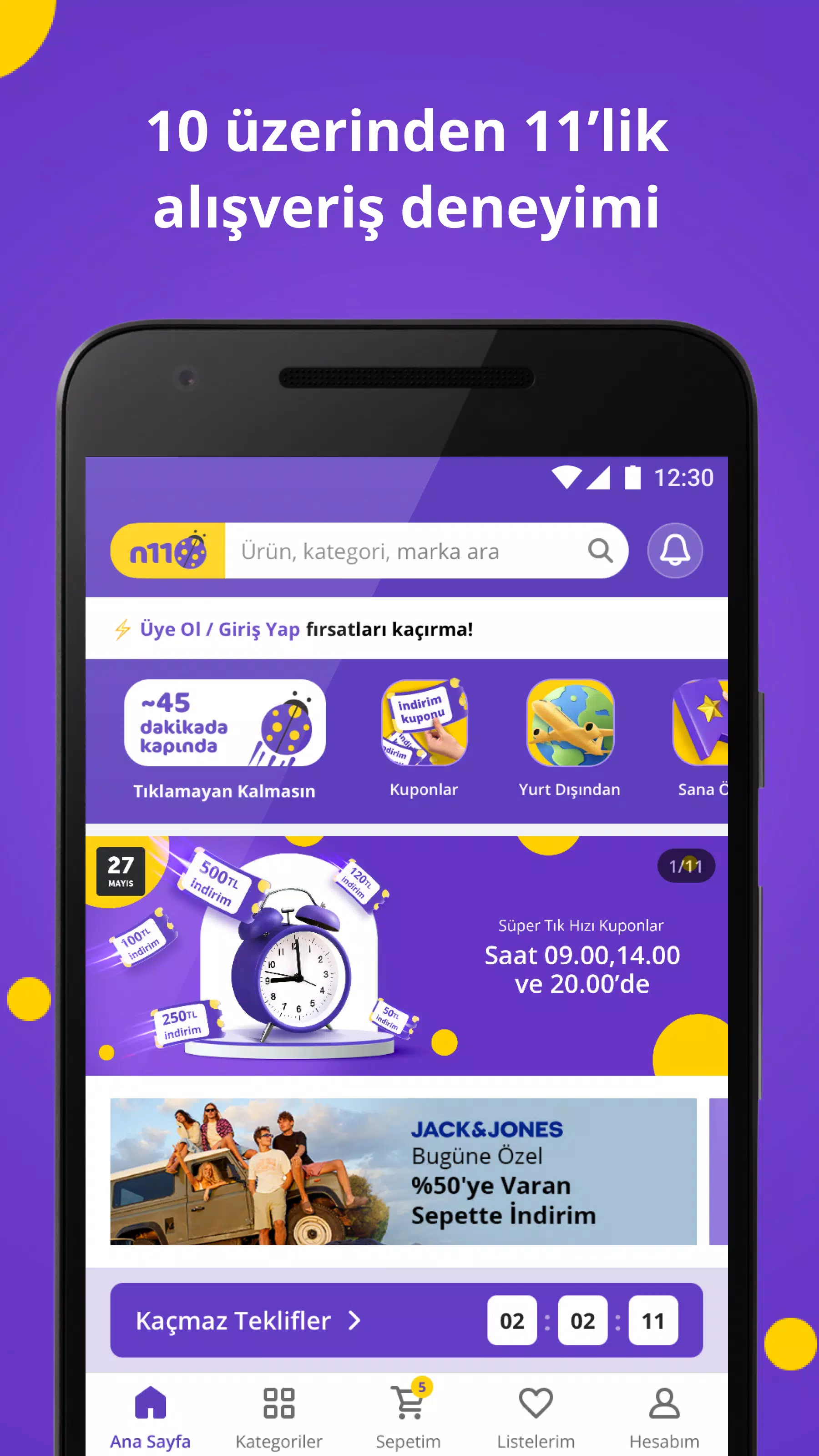n11 - Online Alışveriş Screenshot 1