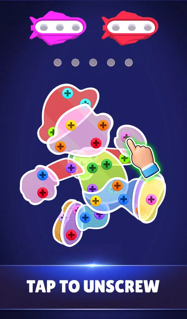Screw Puzzle: 3D Nuts Jam Capture d'écran 1
