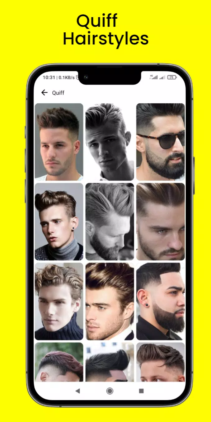 Mens Latest Hairstyles 2023 スクリーンショット 2