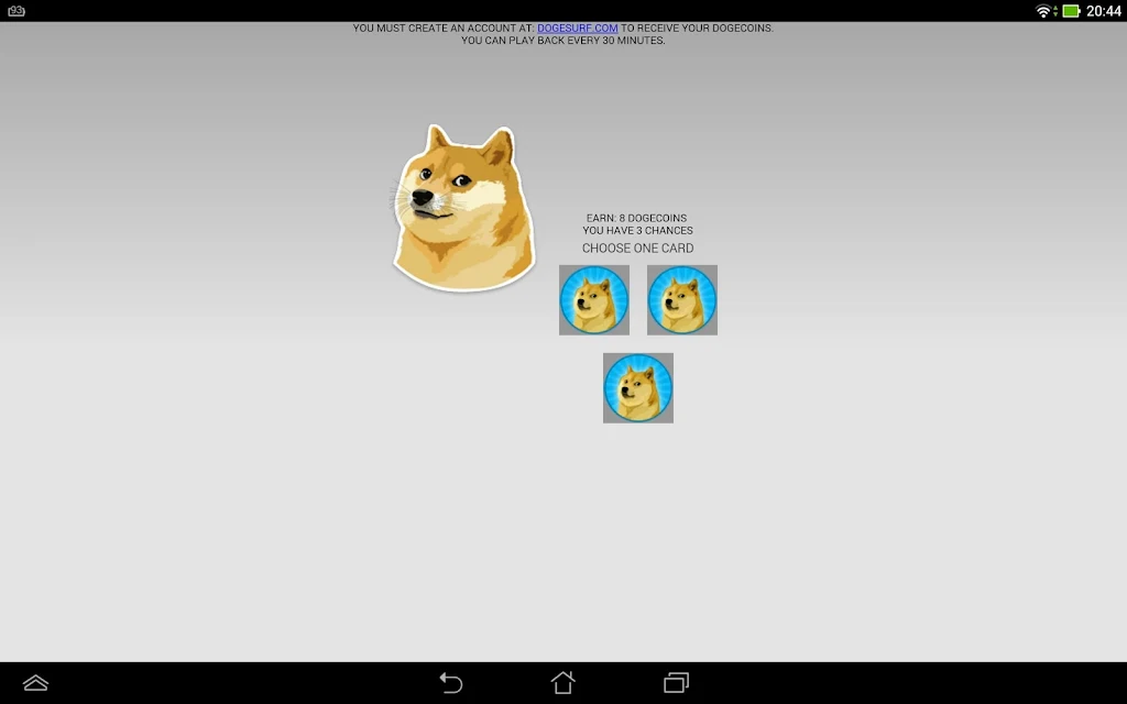 ScratchDogecoin Captura de pantalla 1