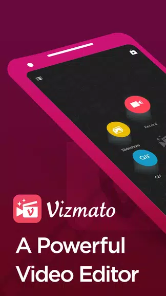 Vizmato - Video editor & maker スクリーンショット 1